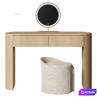 Nara dressing table Cosmo 3D Model Vray, Corona