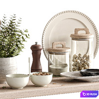 Kitchen accessories 044 3D Model Vray, Corona