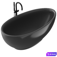 Desire Jacuzzi Bathtub 3D Model Vray, Corona