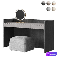 Dressing table NG15 3D Model Vray, Corona