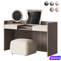 Dressing table NG15 3D Model Vray, Corona