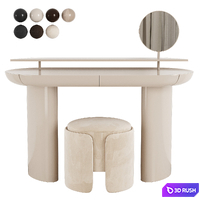 Candy Dressing Table 3D Model Corona