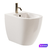 GSI Ceramica Pura WC 3D Model Vray, Corona