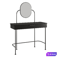 Dressing table Grafjallet 3D Model Vray, Corona