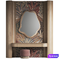 Dressing table 4 3D Model Corona
