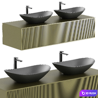 EMKE Countertop Washbasin CB05 3D Model Corona