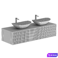 EMKE Countertop Washbasin CB05 3D Model Corona