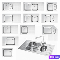 BARAZZA SET 14 3D Model Corona