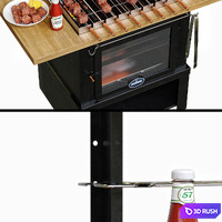 BARBECUE GRILL "WEEKEND" 3D Model Corona