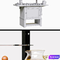 BARBECUE GRILL "WEEKEND" 3D Model Corona