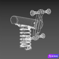 KOMPAN. Spring swing "Single spring" 3D Model Corona