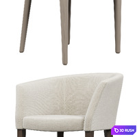 Giorgetti Margot armchair 3D Model Corona