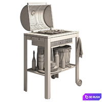 Grill Klasen Applaro 3D Model Vray