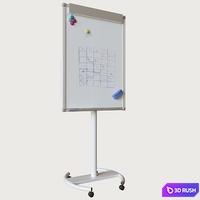 Flipchart Attache 700x1000 3D Model Corona