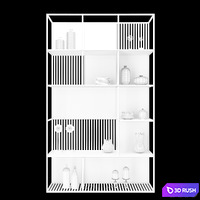 Rack 17 3D Model Corona