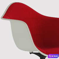 Herman Miller_Eames Task Chairs 3D Model Vray, Corona