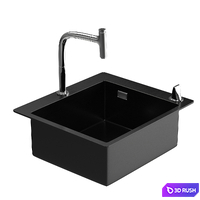 Hansgrohe kitchen combination 5 3D Model Corona