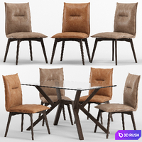 Maya and Mikado - connubia calligaris 3D Model