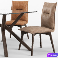 Maya and Mikado - connubia calligaris 3D Model Vray