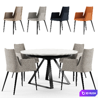 Calligaris Etoile + Atlante 3D Model