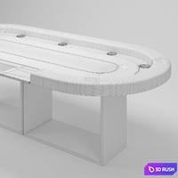 Ambrosia Poker Table by Elevate Customs 3D Model Corona