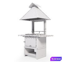 BBQ Greivari Weekend 3D Model Corona