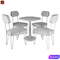 Table Lixfeld AM.PM chair Daffo La Redoute 3D Model Corona