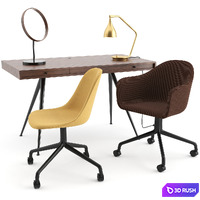 Office set by Norr11 and MENU 3D Model