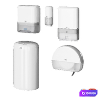 Tork elevation white 3D Model Vray, Corona