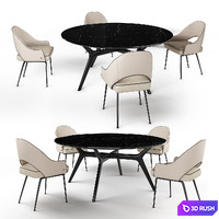 Table zoe 170 3D Model Corona