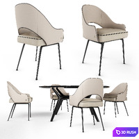 Table zoe 170 3D Model Corona