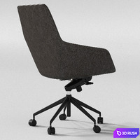 Office arm chair 3D Model Vray