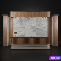Reception G34 3D Model Vray