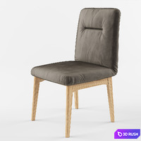 Connubia Calligaris Omnia Dining Table_Greta chair 3D Model Vray