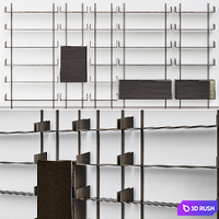 Brera bookcase Gallotti &amp; Radice 3D Model Vray