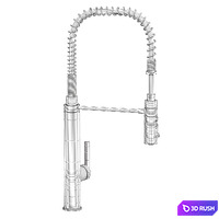 Kohler Purist Kitchen Faucet 3D Model Corona