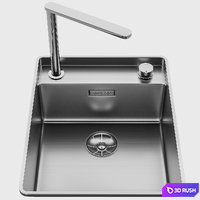 Blanco - Mixer Tap Culina and Sinks Attika 3D Model Vray