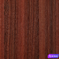 Milled wood panels 3D Model Vray, Corona