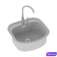 Klio Maidsinks 47x49 3D Model Vray, Corona