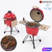 Camado_grill / Camado Grill 3D Model Vray, Corona