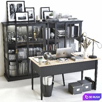 IKEA office workplace 43 3D Model