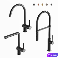 Paffoni sink faucet 3D Model Corona