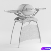 Weber Q 2200 3D Model Corona