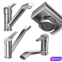 Faucet F6 3D Model Vray