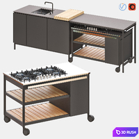 NORMA Outdoor Kitchen 3D Model
