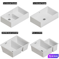 Blanco Villae set and Blanco Vicus Twin Lever 3D Model Vray, Corona