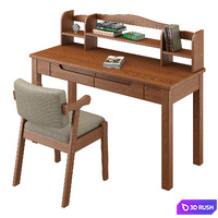 Home Office 3D Model Vray