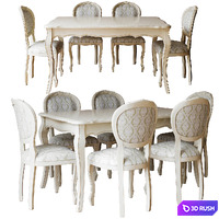 BUCZYNSKI fixed table, middle. Cleopatra collection 3D Model Corona