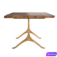 Bristol Dining Table 3D Model Vray, Corona