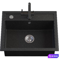 Kitchen sink with faucet 3D Model Corona